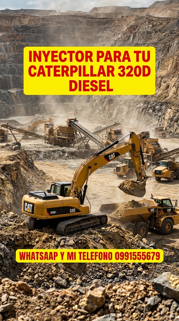 INYECTOR CATERPILLAR 320D