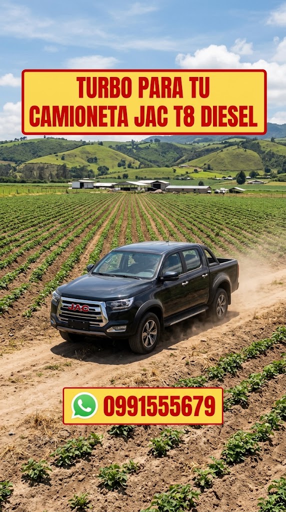 TURBO PARA JAC T8